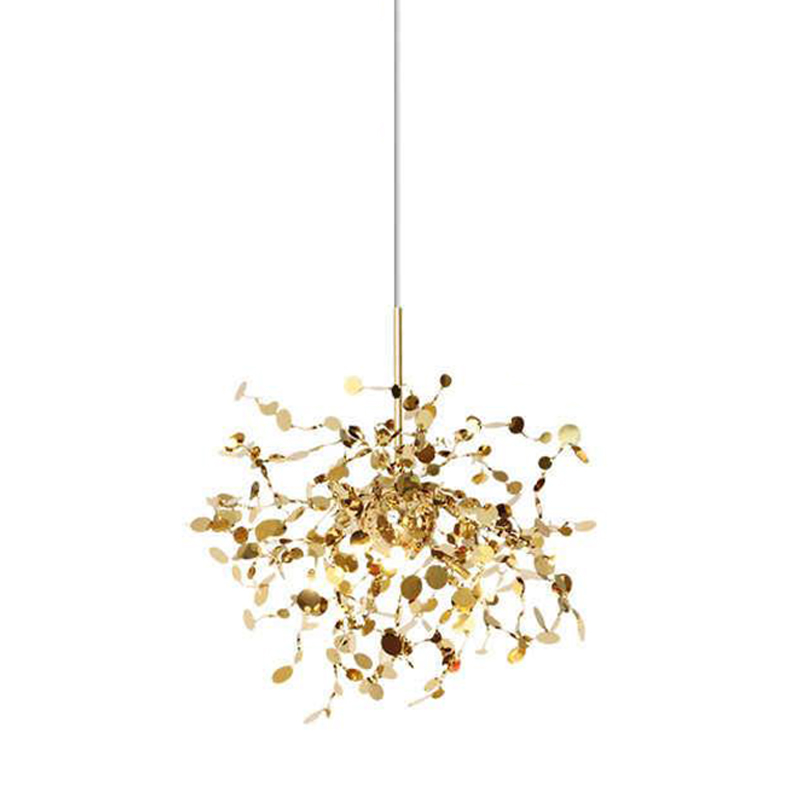 Люстра Terzani Argent Suspension Gold Pendant lamp 50 Золотой Люстра Terzani Argent Suspension Gold Pendant lamp 50 Золотой в Тюмени | Loft Concept