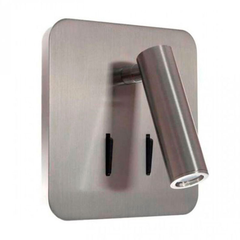 Бра Chelsom WALL LED DOCK Silver Square Серебряный Бра Chelsom WALL LED DOCK Silver Square Серебряный в Тюмени | Loft Concept