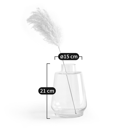 Ваза из цветного стекла TRANSPARENT FORMS 21 Ваза из цветного стекла TRANSPARENT FORMS 21 в Тюмени