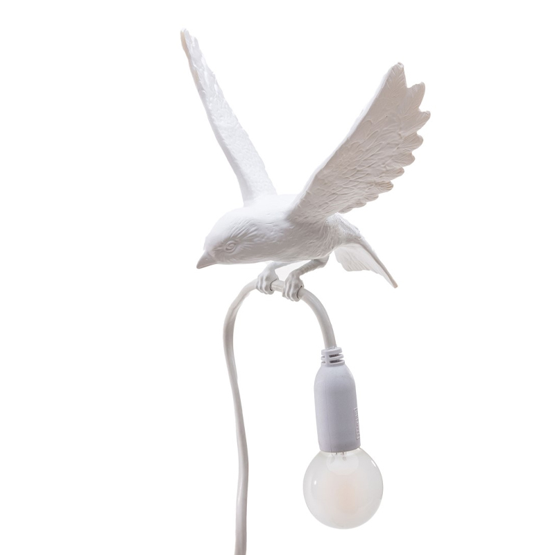 Настольная лампа Seletti Sparrow Landing Белый Настольная лампа Seletti Sparrow Landing Белый в Тюмени | Loft Concept
