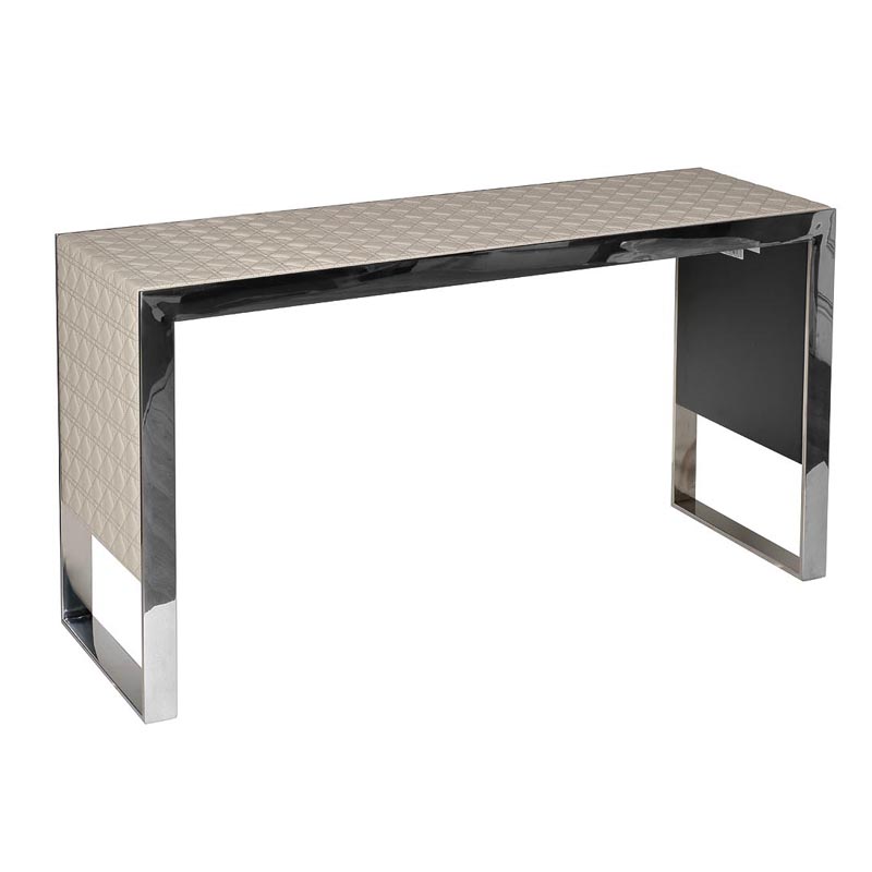 Консоль Lemar Console eco leather Кремовый Консоль Lemar Console eco leather Кремовый в Тюмени | Loft Concept