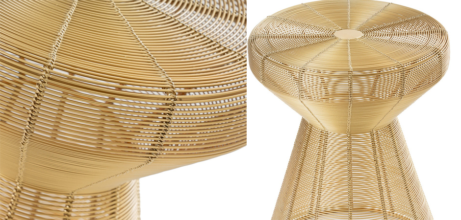 Приставной столик Iron Wire Table Приставной столик Iron Wire Table - Loft-Concept в Тюмени