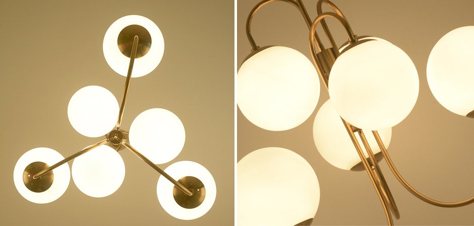 Люстра Gooseneck Pelle Chandelier Люстра Gooseneck Pelle Chandelier - Loft-Concept в Тюмени