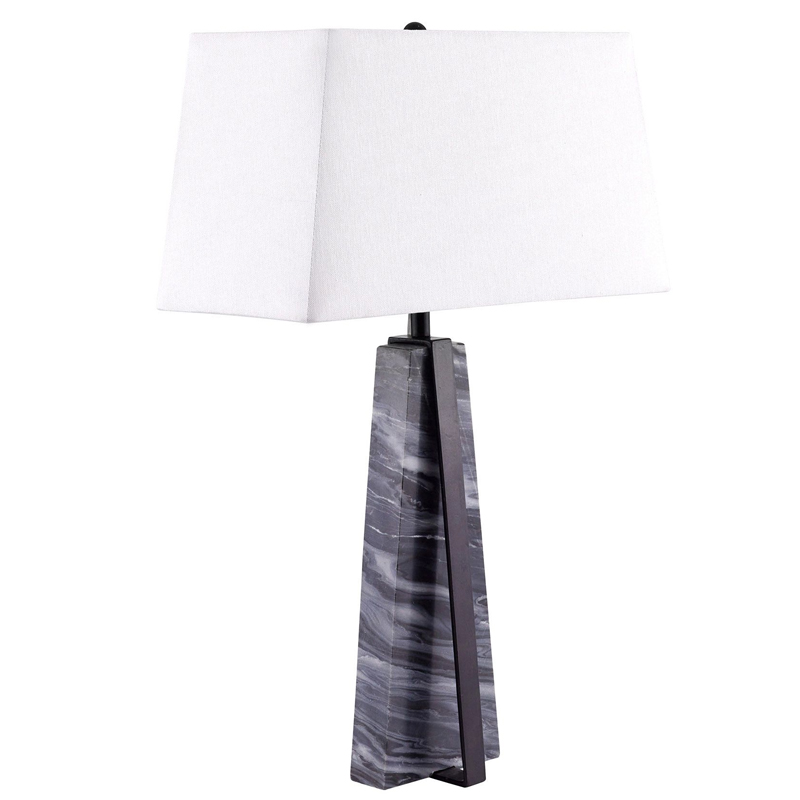Дизайнерская настольная лампа MARTANA LAMP Белый Черный Серый Дизайнерская настольная лампа MARTANA LAMP Белый Черный Серый в Тюмени | Loft Concept