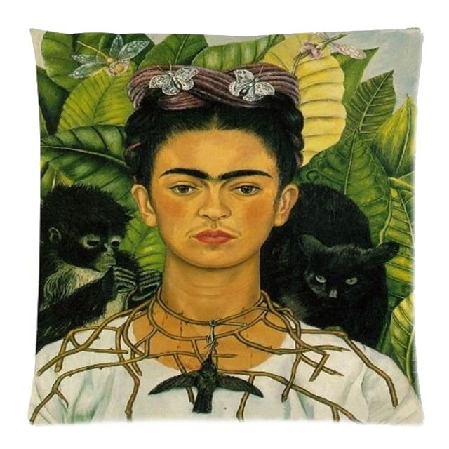 Декоративная подушка Frida Kahlo 2 Декоративная подушка Frida Kahlo 2 в Тюмени | Loft Concept