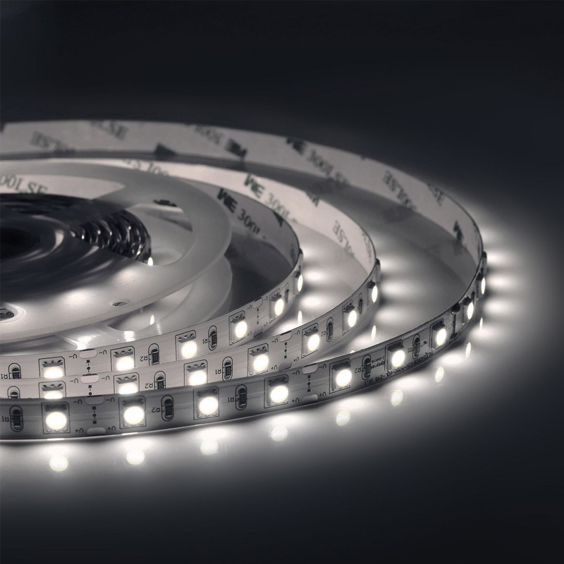 Комплект светодиодной ленты 14,4W/m 60LED/m 5050SMD холодный белый Белый Комплект светодиодной ленты 14,4W/m 60LED/m 5050SMD холодный белый Белый в Тюмени | Loft Concept