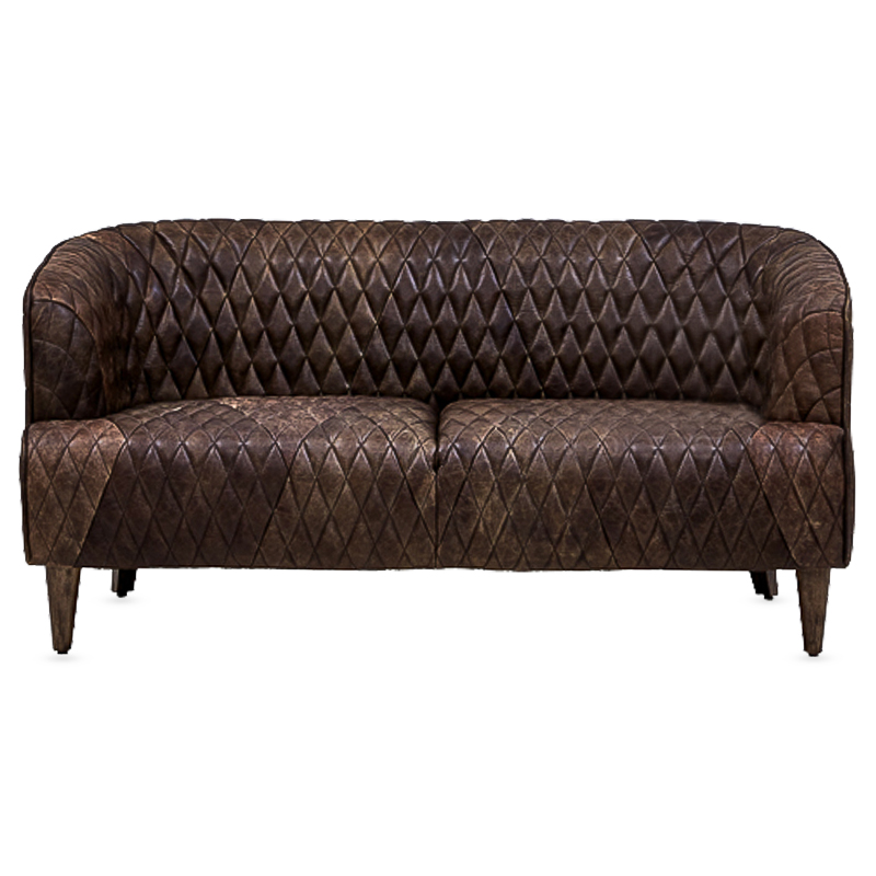 Диван Rhombuses Upholstery Sofa Коричневый Диван Rhombuses Upholstery Sofa Коричневый в Тюмени | Loft Concept