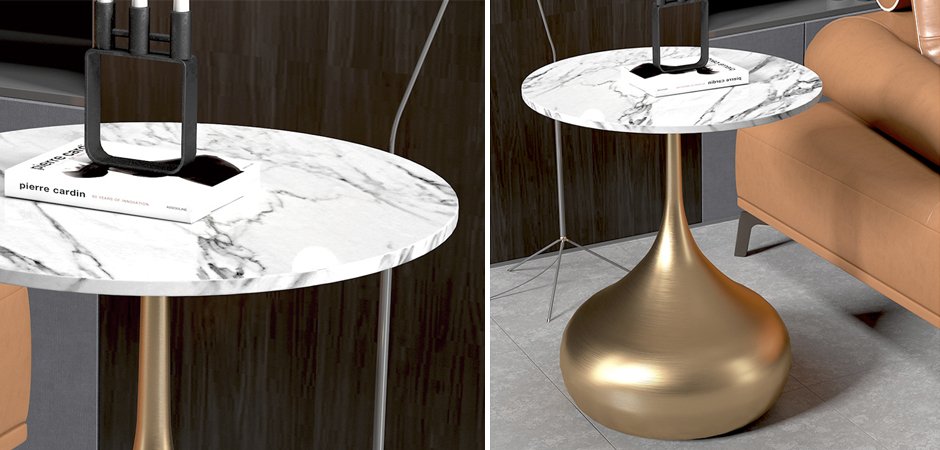 Приставной стол Gold Base Приставной стол Gold Base - Loft-Concept в Тюмени