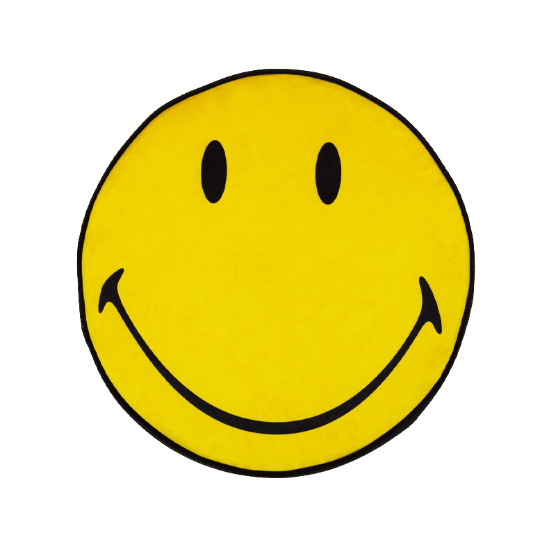 Подушка Seletti Classic Smiley Желтый Черный Подушка Seletti Classic Smiley Желтый Черный в Тюмени | Loft Concept