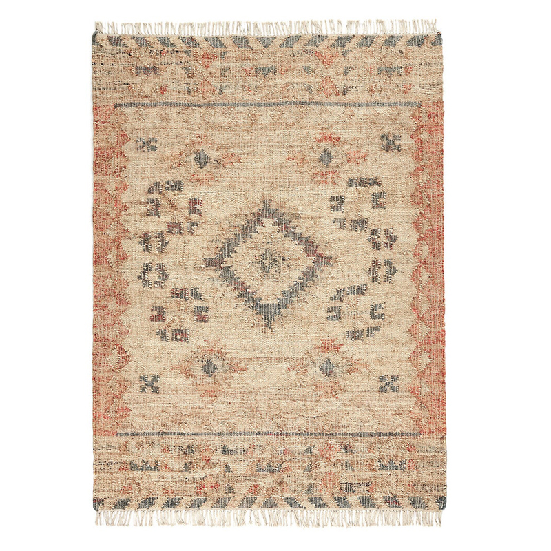 Ковер Carpet with Ornaments & Fringe Мульти Ковер Carpet with Ornaments & Fringe Мульти в Тюмени | Loft Concept