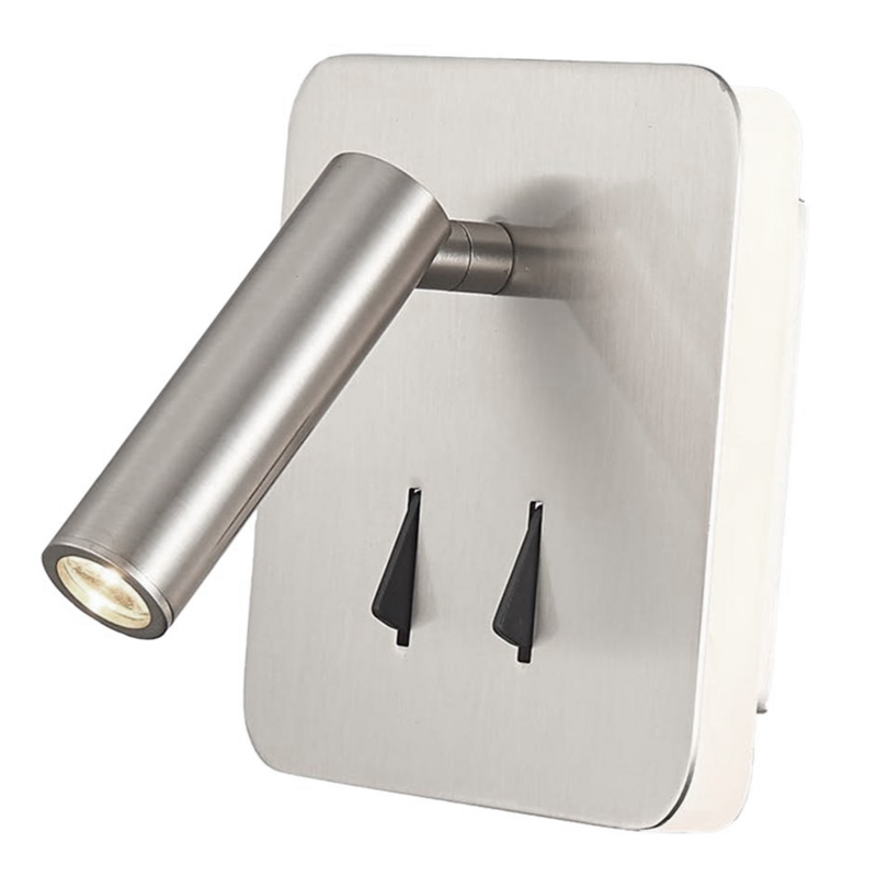 Настенный спот Nickel Square Spot Wall Lamp Никель Настенный спот Nickel Square Spot Wall Lamp Никель в Тюмени | Loft Concept