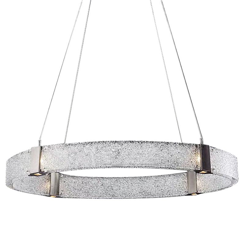 Люстра Parallel Oval LED Chandelier Никель Белый Люстра Parallel Oval LED Chandelier Никель Белый в Тюмени | Loft Concept
