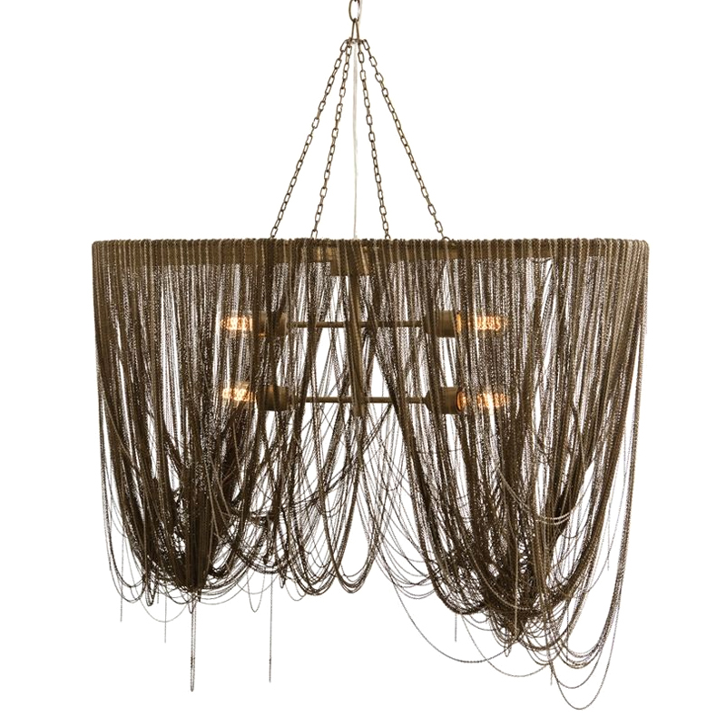 Люстра Arteriors LAYLA PENDANT Золотой Серебряный Люстра Arteriors LAYLA PENDANT Золотой Серебряный в Тюмени | Loft Concept