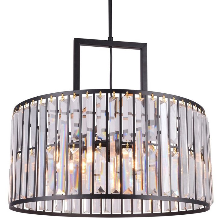 Люстра RH 1920S Odeon Round 48 Черный Люстра RH 1920S Odeon Round 48 Черный в Тюмени | Loft Concept