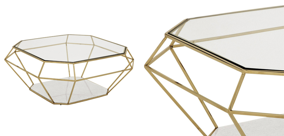 Кофейный стол Eichholtz Coffee Table Asscher Кофейный стол Eichholtz Coffee Table Asscher - Loft-Concept в Тюмени