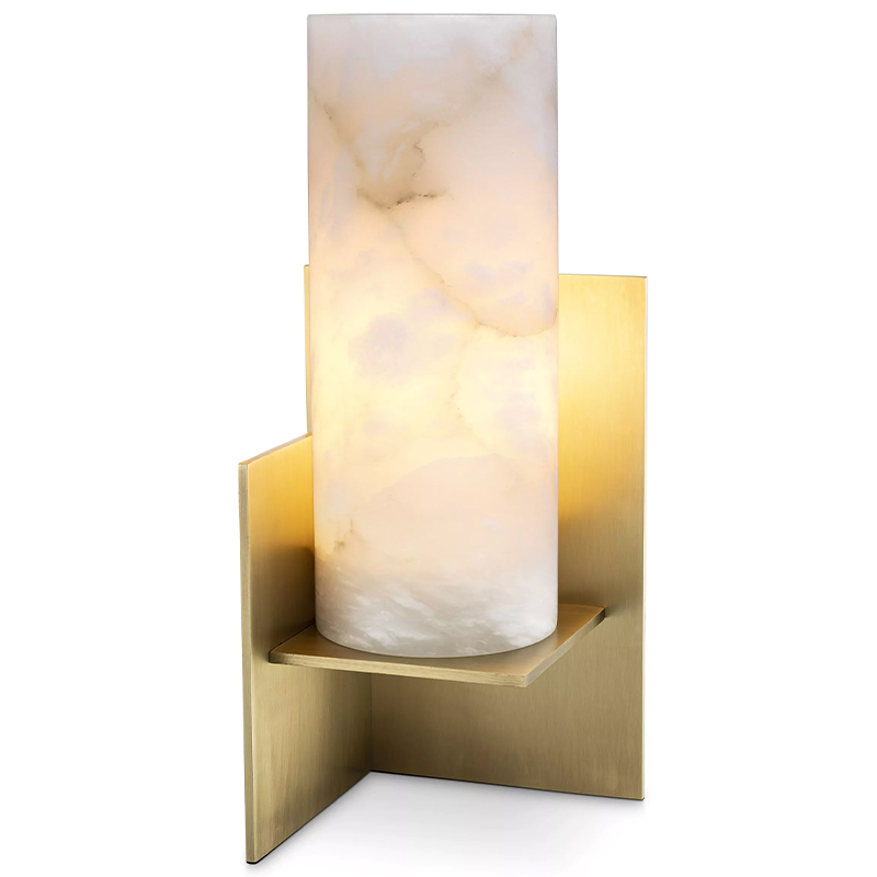 Настольная лампа Eichholtz Table Lamp Frisco Brass Молочный Латунь Настольная лампа Eichholtz Table Lamp Frisco Brass Молочный Латунь в Тюмени | Loft Concept