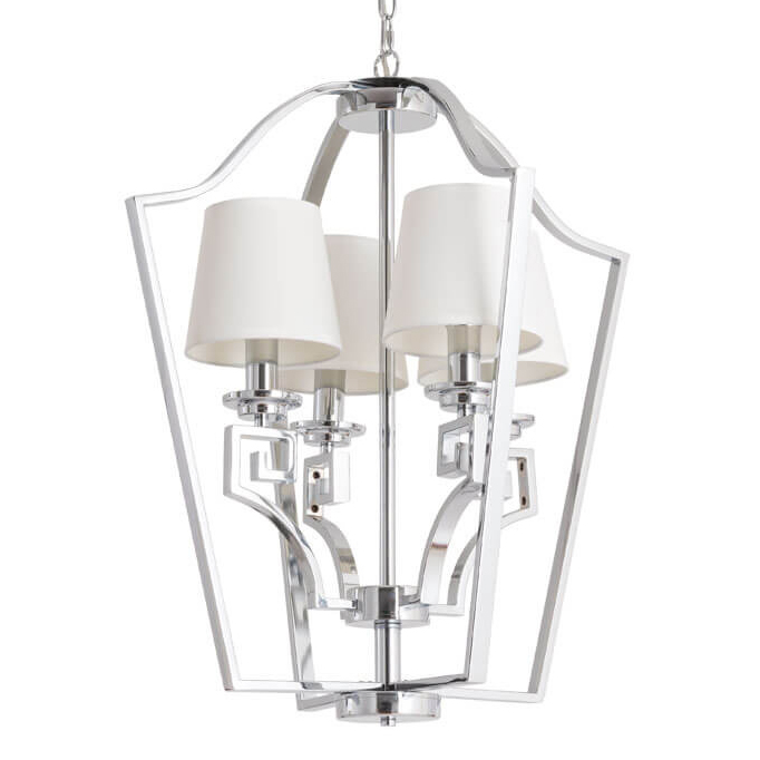 Люстра Lantern Presidential Chromium Хром Белый Люстра Lantern Presidential Chromium Хром Белый в Тюмени | Loft Concept