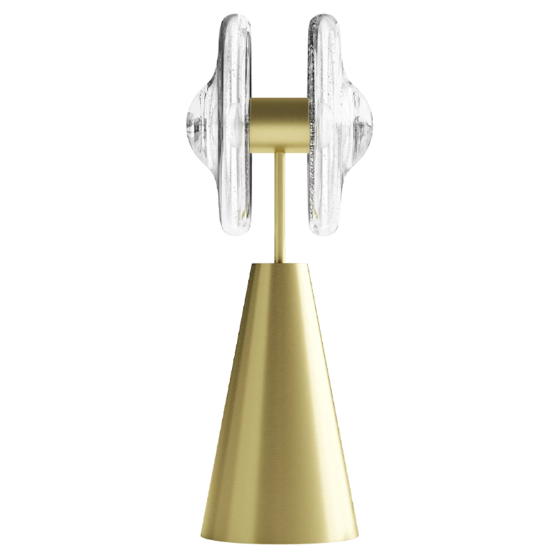 Настольная лампа Balance brass Латунь Прозрачный Настольная лампа Balance brass Латунь Прозрачный в Тюмени | Loft Concept