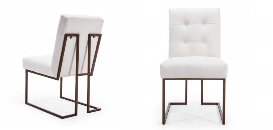 Стул обеденный Burleigh Dining Chair Pearl Iron Стул обеденный Burleigh Dining Chair Pearl Iron - Loft-Concept в Тюмени