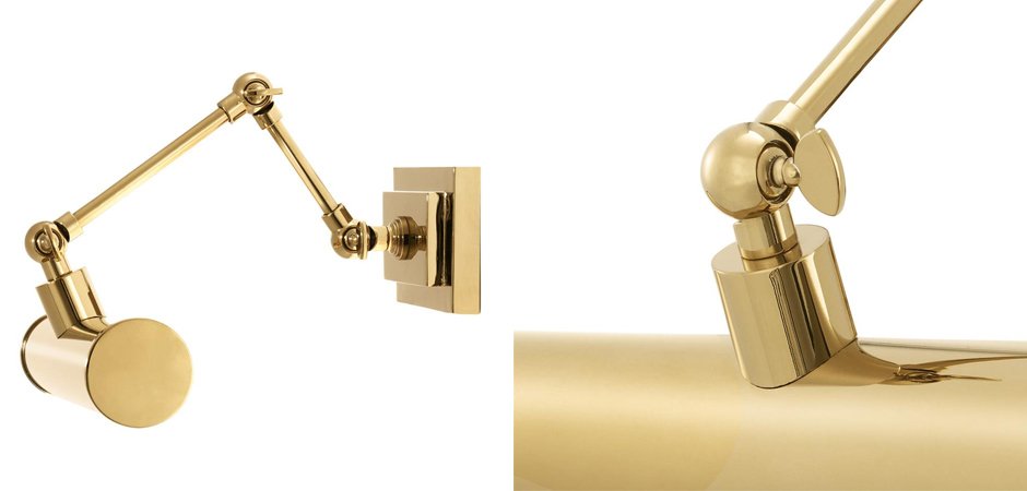 Бра Eichholtz Wall Lamp Pacific Gold Бра Eichholtz Wall Lamp Pacific Gold - Loft-Concept в Тюмени
