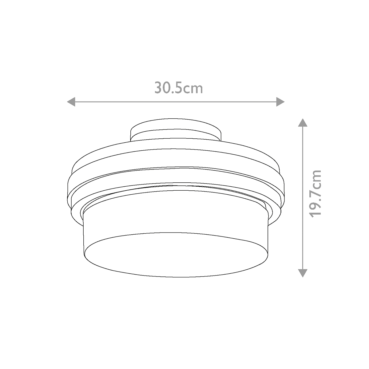 Потолочный светильник с прозрачным стеклянным плафоном с эффектом пузырьков Kichler в Тюмени