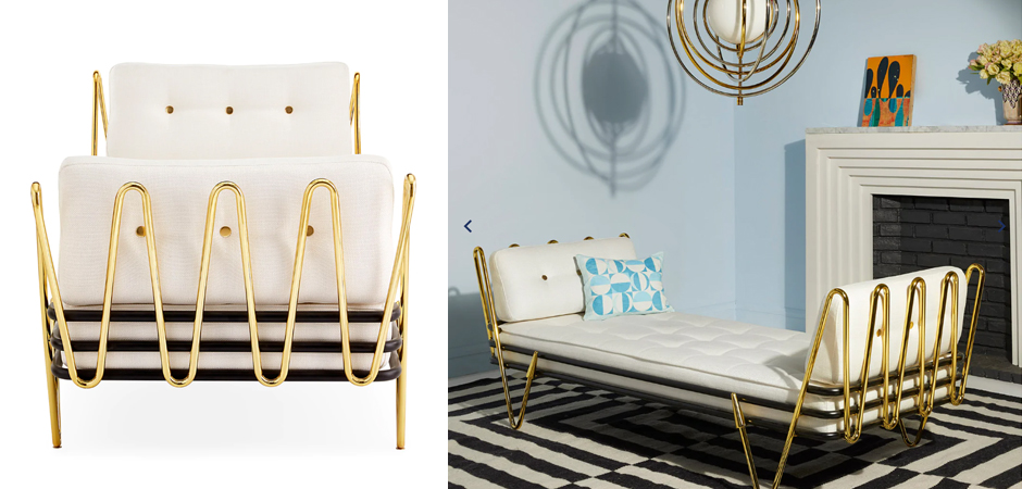 Кушетка Jonathan Adler Maxime Daybed Кушетка Jonathan Adler Maxime Daybed - Loft-Concept в Тюмени