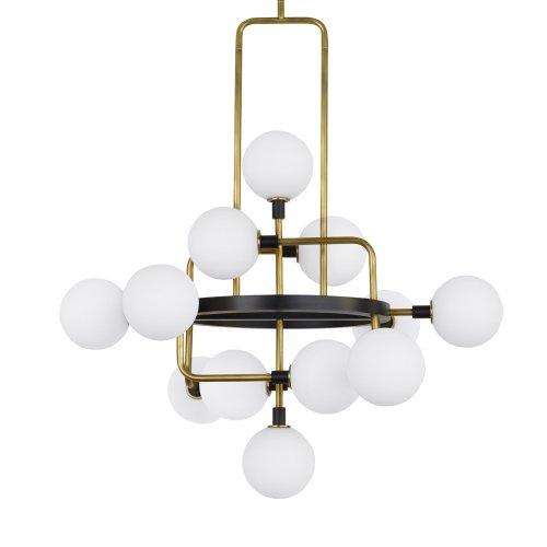 Люстра TECH Lighting Viaggio Chandelier Золотой Белый Черный Люстра TECH Lighting Viaggio Chandelier Золотой Белый Черный в Тюмени | Loft Concept