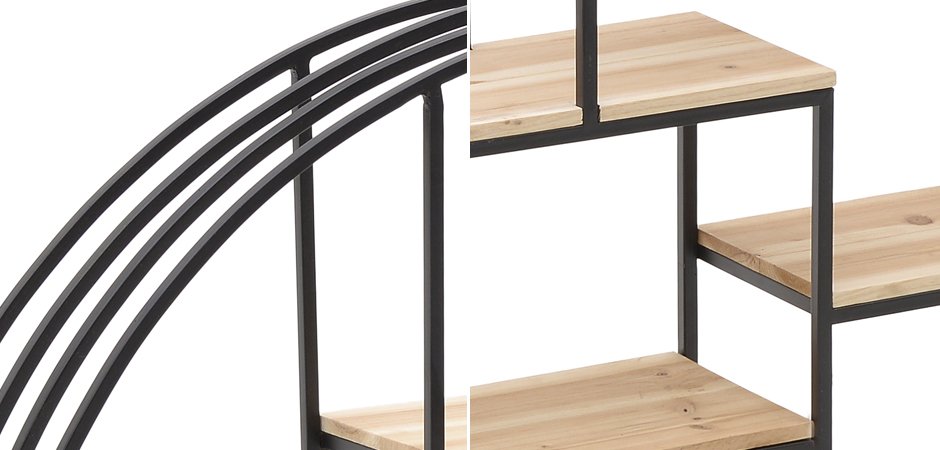 Полка Parallel Lines Circle Полка Parallel Lines Circle - Loft-Concept в Тюмени