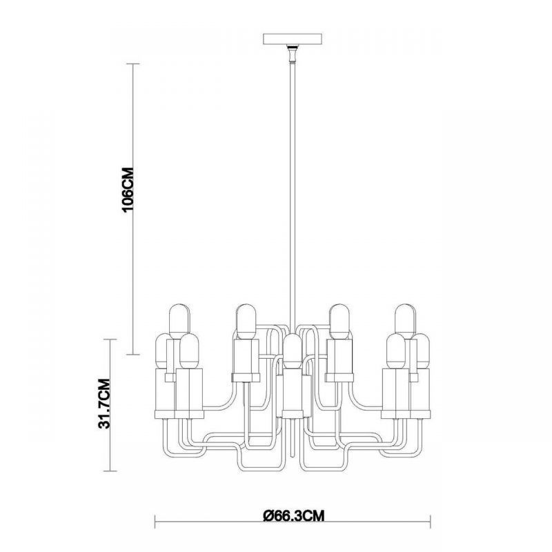 Люстра Geek Chandelier Люстра Geek Chandelier в Тюмени