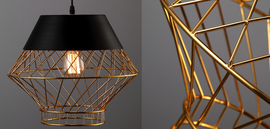 Подвесной светильник Golden Supro Cage Подвесной светильник Golden Supro Cage - Loft-Concept в Тюмени