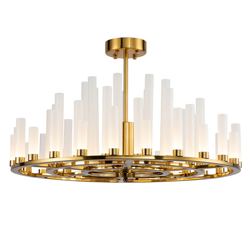 Люстра Candlestick Chandelier Глянцевое золото Люстра Candlestick Chandelier Глянцевое золото в Тюмени | Loft Concept
