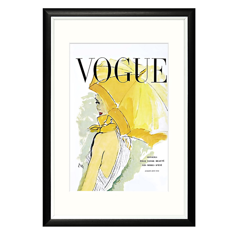 Постер Vogue July-August 1950 Мульти Постер Vogue July-August 1950 Мульти в Тюмени | Loft Concept