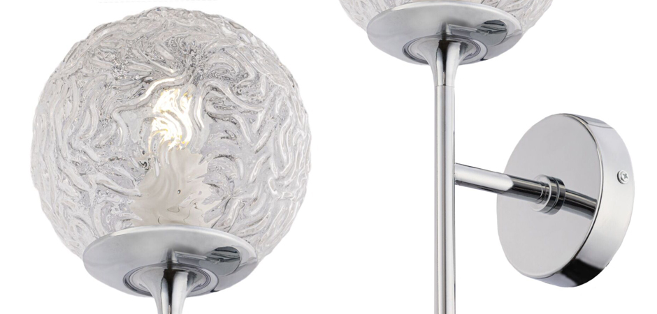Бра Soranzo Glass Balls Sconces Chromium Бра Soranzo Glass Balls Sconces Chromium - Loft-Concept в Тюмени