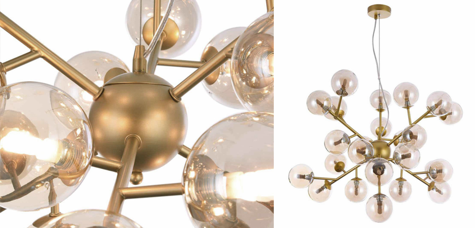 Люстра Berries Chandelier Amber 65 Люстра Berries Chandelier Amber 65 - Loft-Concept в Тюмени