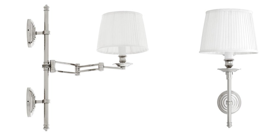 Бра Wall Lamp Favonius Nickel Бра Wall Lamp Favonius Nickel - Loft-Concept в Тюмени