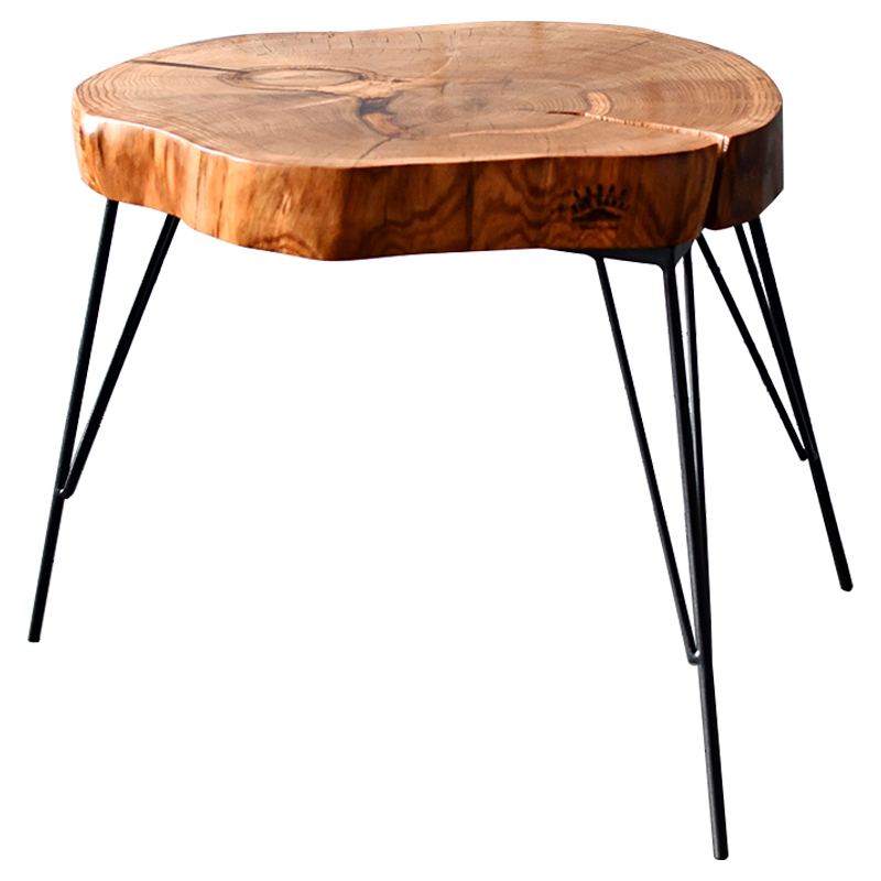 Кофейный стол Randy Industrial Metal Rust Coffee Table Светлый дуб Черный Кофейный стол Randy Industrial Metal Rust Coffee Table Светлый дуб Черный в Тюмени | Loft Concept