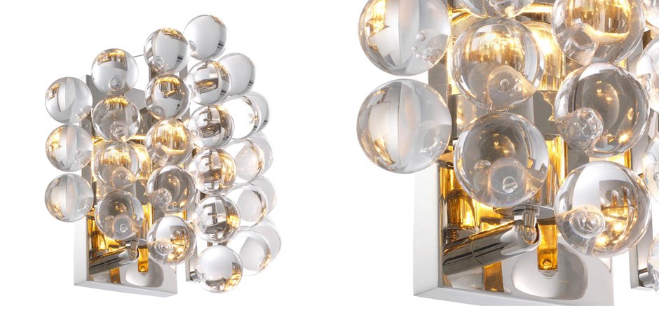 Бра Wall Lamp Mylo Nickel Бра Wall Lamp Mylo Nickel - Loft-Concept в Тюмени