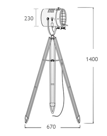 Торшер Spotlight Lofter Wooden в Тюмени