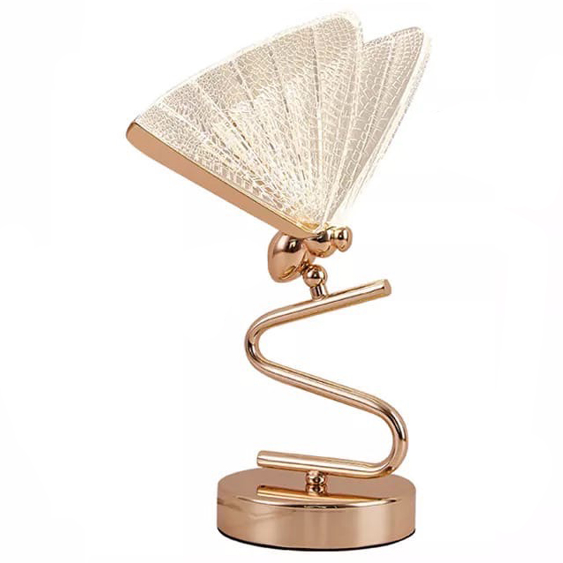 Ночник с Бабочкой Butterfly Table Lamp A Прозрачный Глянцевое золото Ночник с Бабочкой Butterfly Table Lamp A Прозрачный Глянцевое золото в Тюмени | Loft Concept