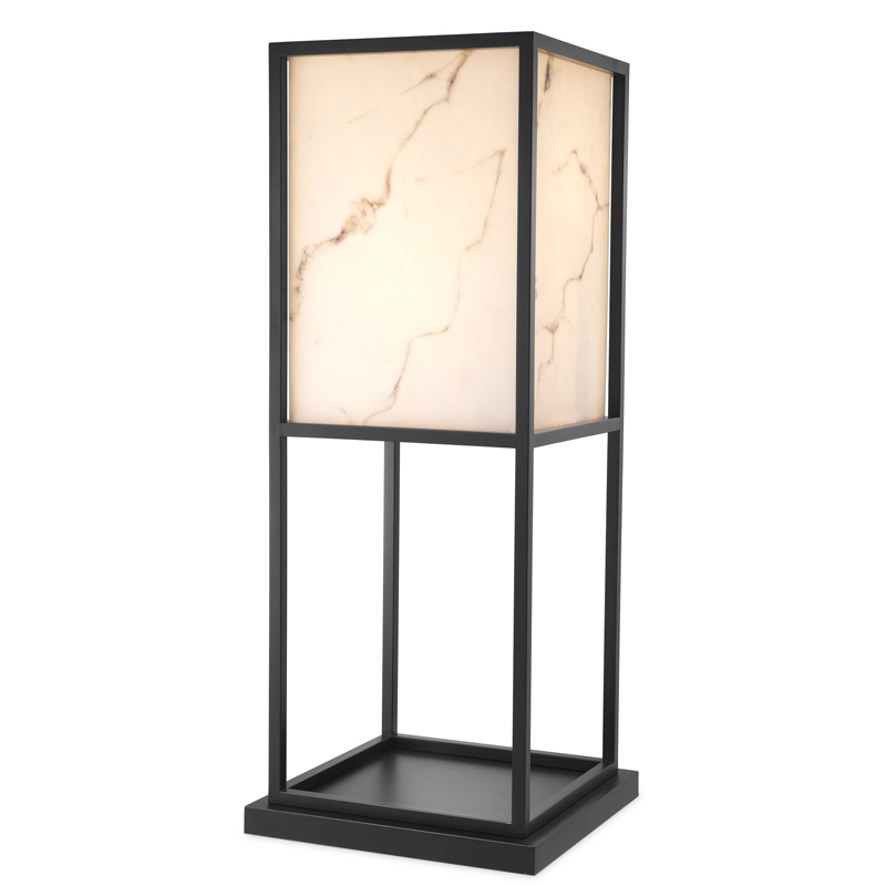 Торшер Eichholtz Floor Lamp Barret Белый Черный Торшер Eichholtz Floor Lamp Barret Белый Черный в Тюмени | Loft Concept