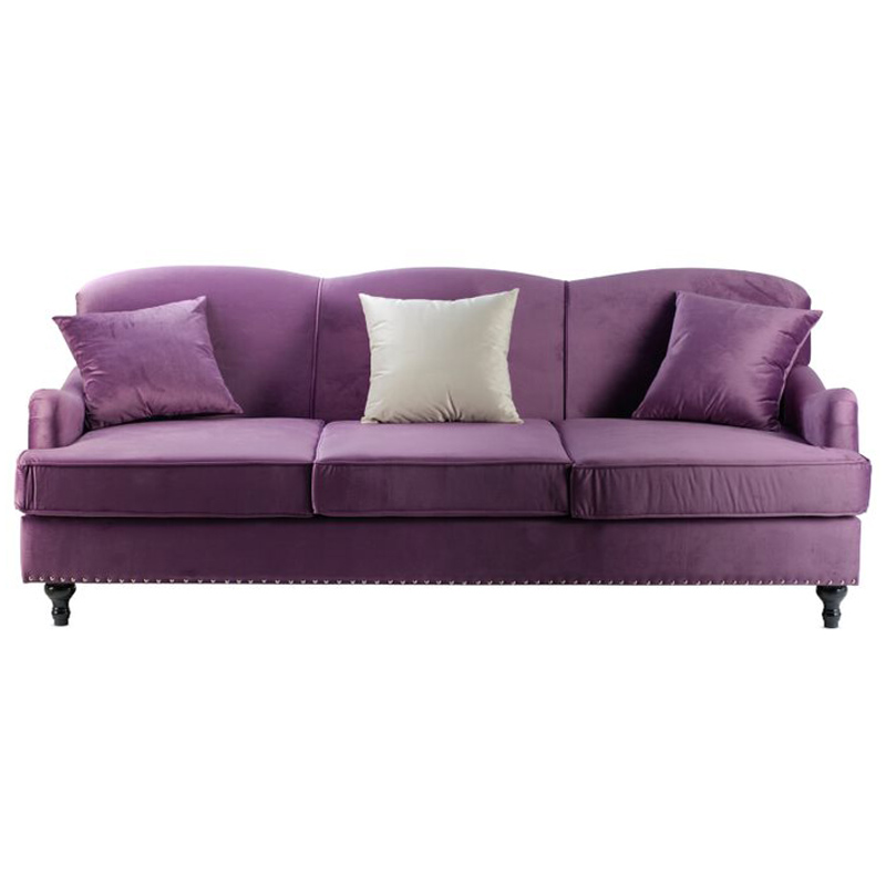 Диван Osbert Sofa Пурпурно-фиолетовый Диван Osbert Sofa Пурпурно-фиолетовый в Тюмени | Loft Concept