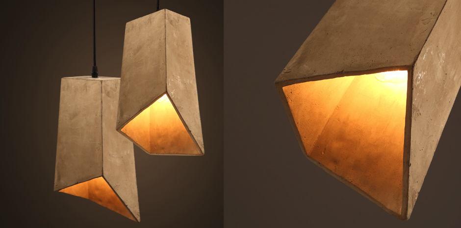Подвесной светильник Art Concrete Column Подвесной светильник Art Concrete Column - Loft-Concept в Тюмени