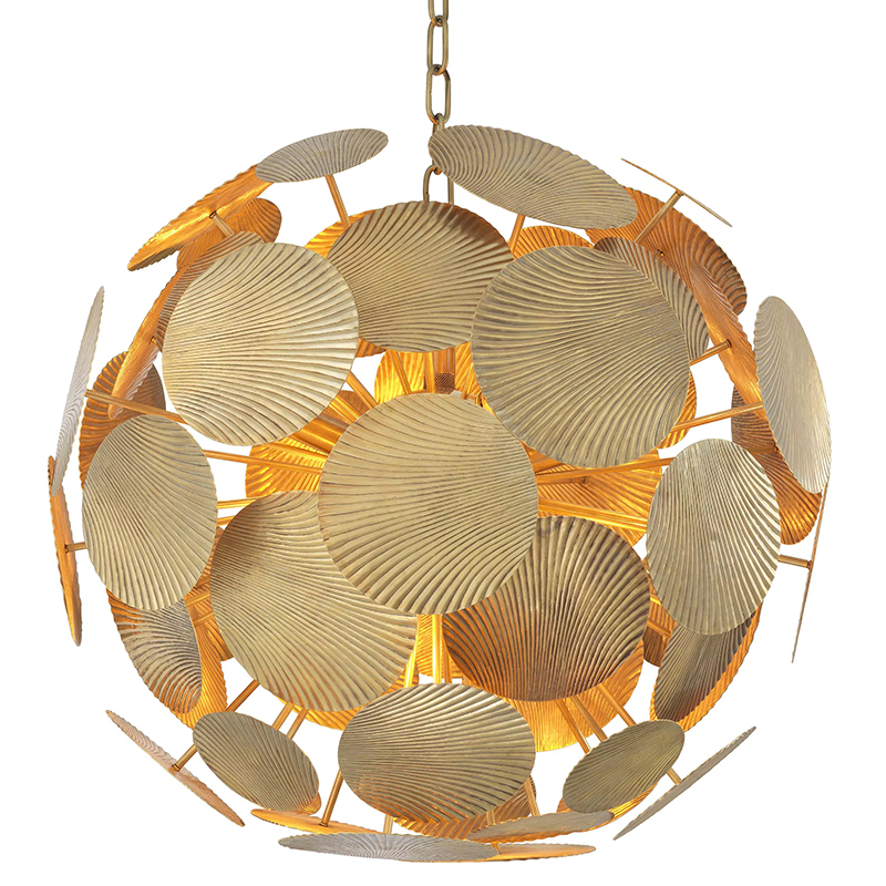 Люстра Eichholtz Chandelier Duvall L Латунь Люстра Eichholtz Chandelier Duvall L Латунь в Тюмени | Loft Concept
