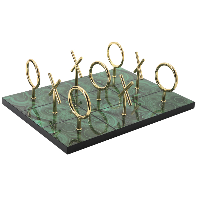Игра Tic-tac-toe Malachite Малахит Игра Tic-tac-toe Malachite Малахит в Тюмени | Loft Concept