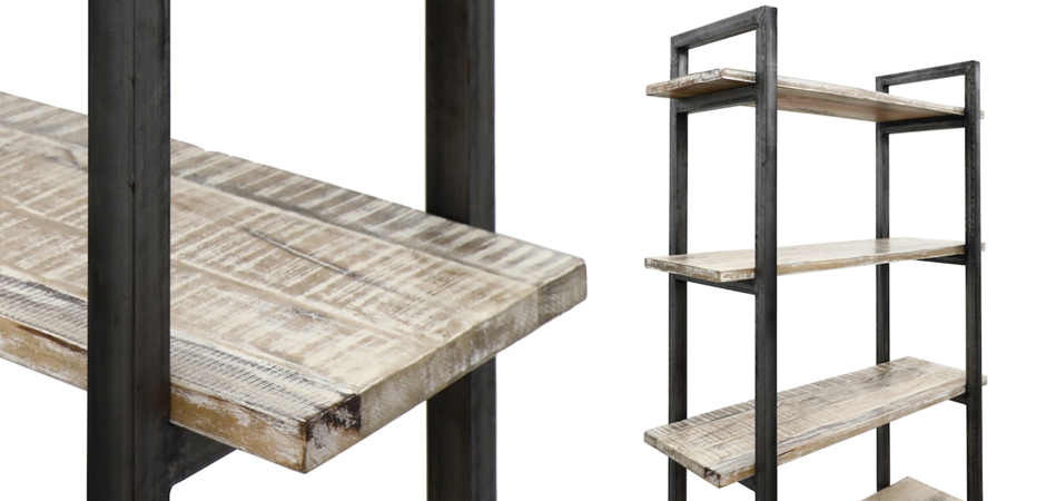 Стеллаж Takari Industrial light Wood Стеллаж Takari Industrial light Wood - Loft-Concept в Тюмени