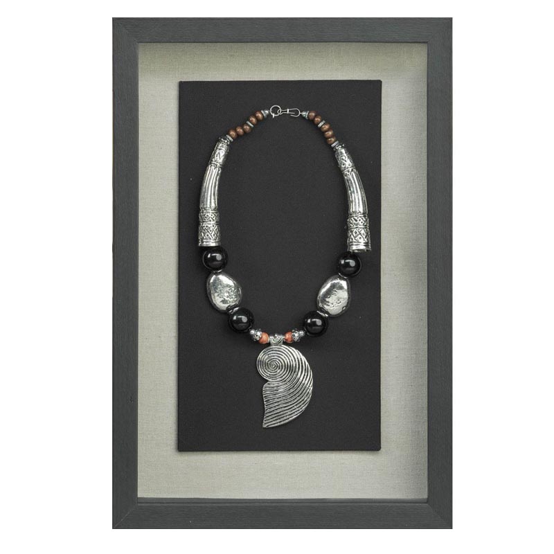 Панно Necklace Wall Accessory I Черный Серебряный Панно Necklace Wall Accessory I Черный Серебряный в Тюмени | Loft Concept