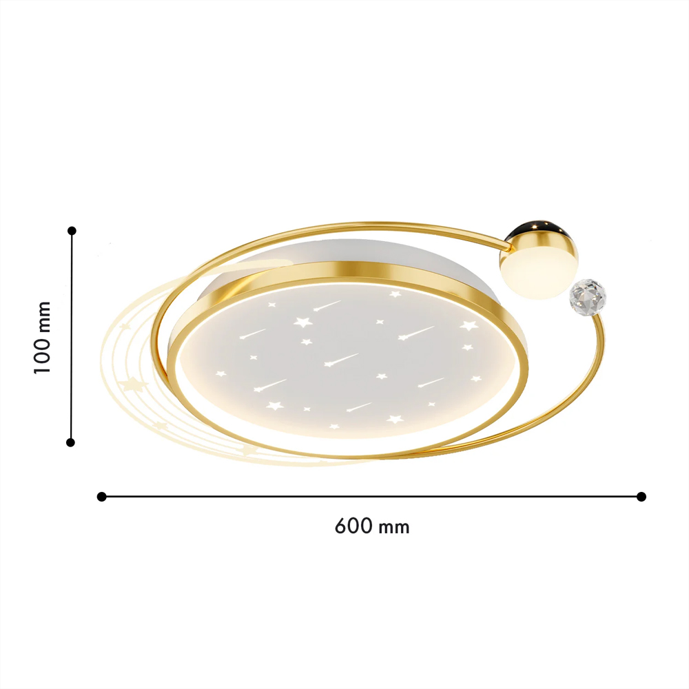 Потолочный светильник с эффектом звездного неба Space of Magic в Тюмени