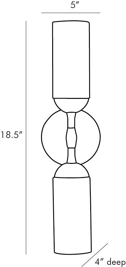 Бра Arteriors EMMETT SCONCE Бра Arteriors EMMETT SCONCE в Тюмени
