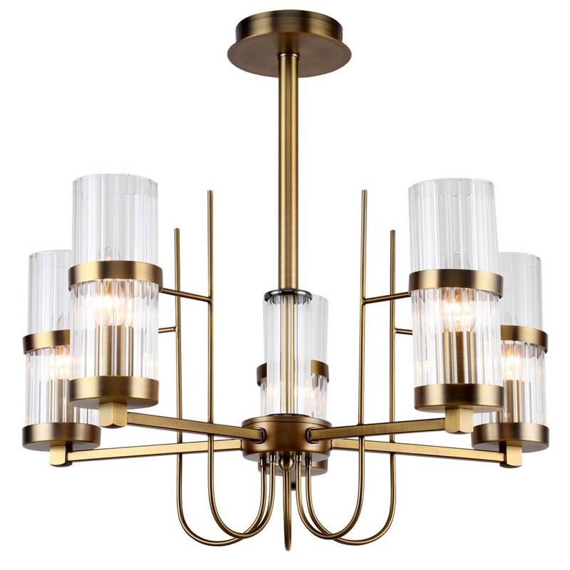 Люстра Circle Dance Glass Antique Bronze Античная Бронза Люстра Circle Dance Glass Antique Bronze Античная Бронза в Тюмени | Loft Concept