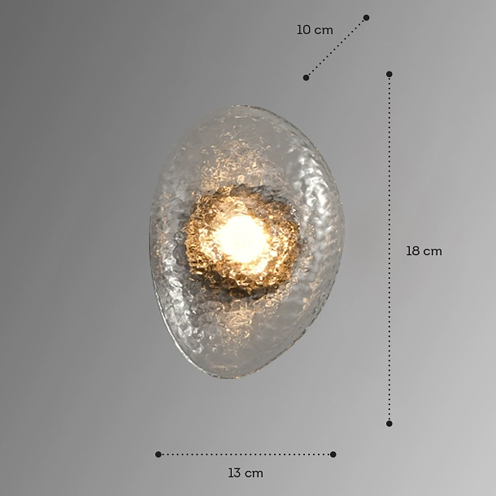 Бра LINDIS FROST LONG WALL 1 лампа Прозрачное стекло в Тюмени